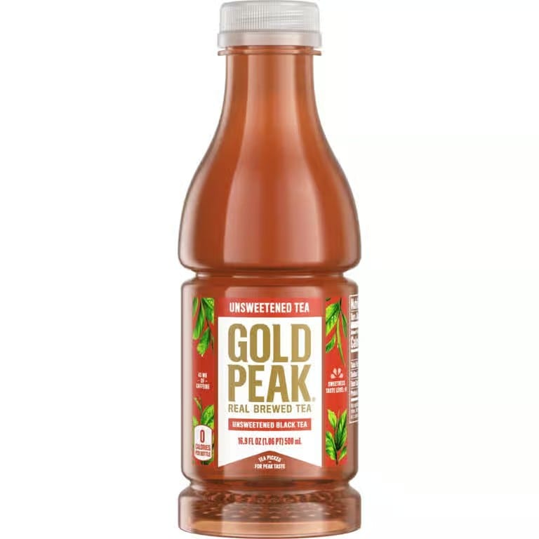 Gold Peak Unsweetened Tea, 500 mL.