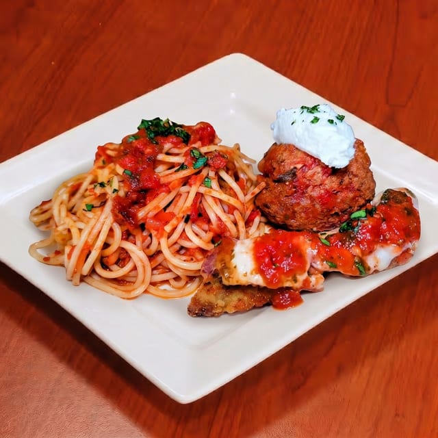 Sausage Parmigiana Sub.