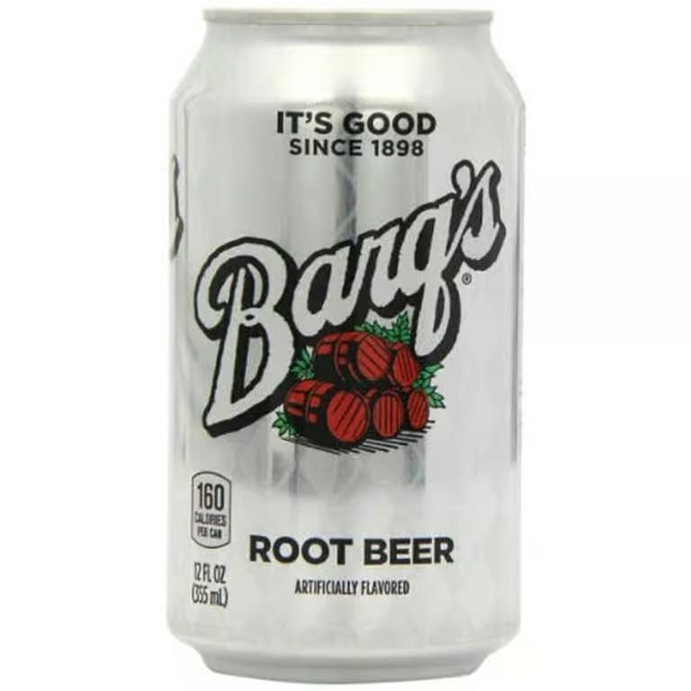 Barq's Root Beer, 200z bottle.